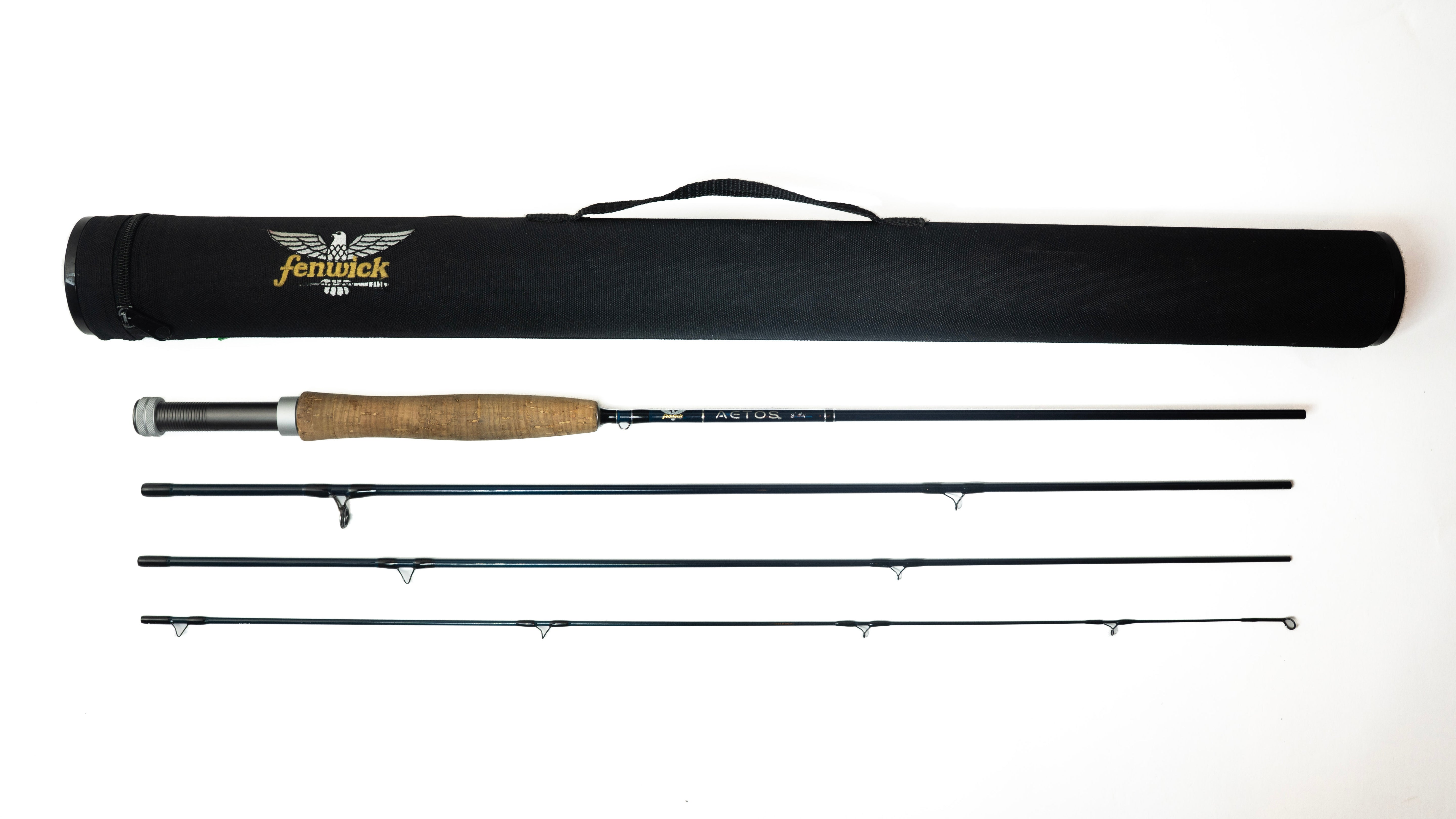 Used Fenwick Aetos 8' 4 weight, 4 piece