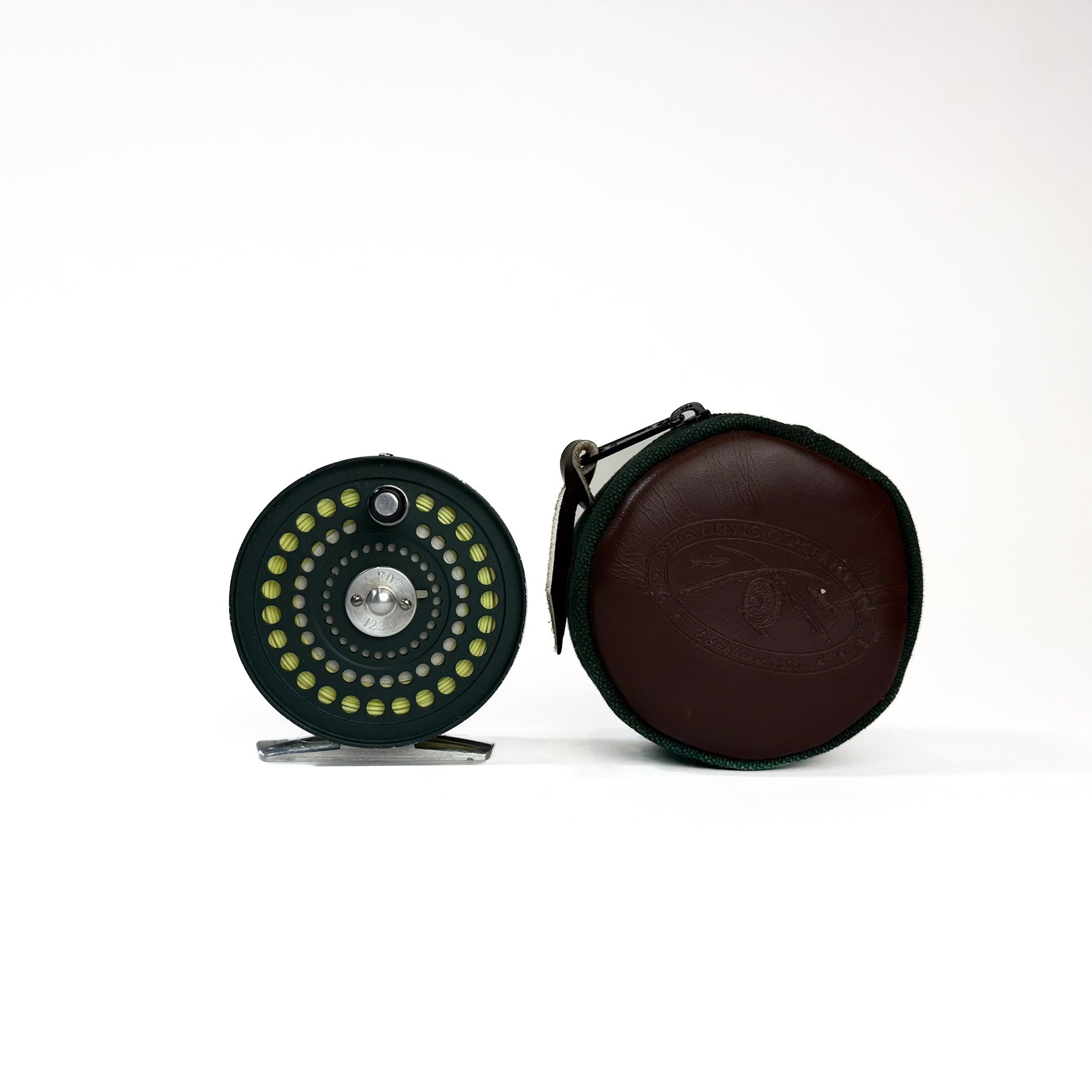 Used Orvis CFO 1-2-3 Reel Green