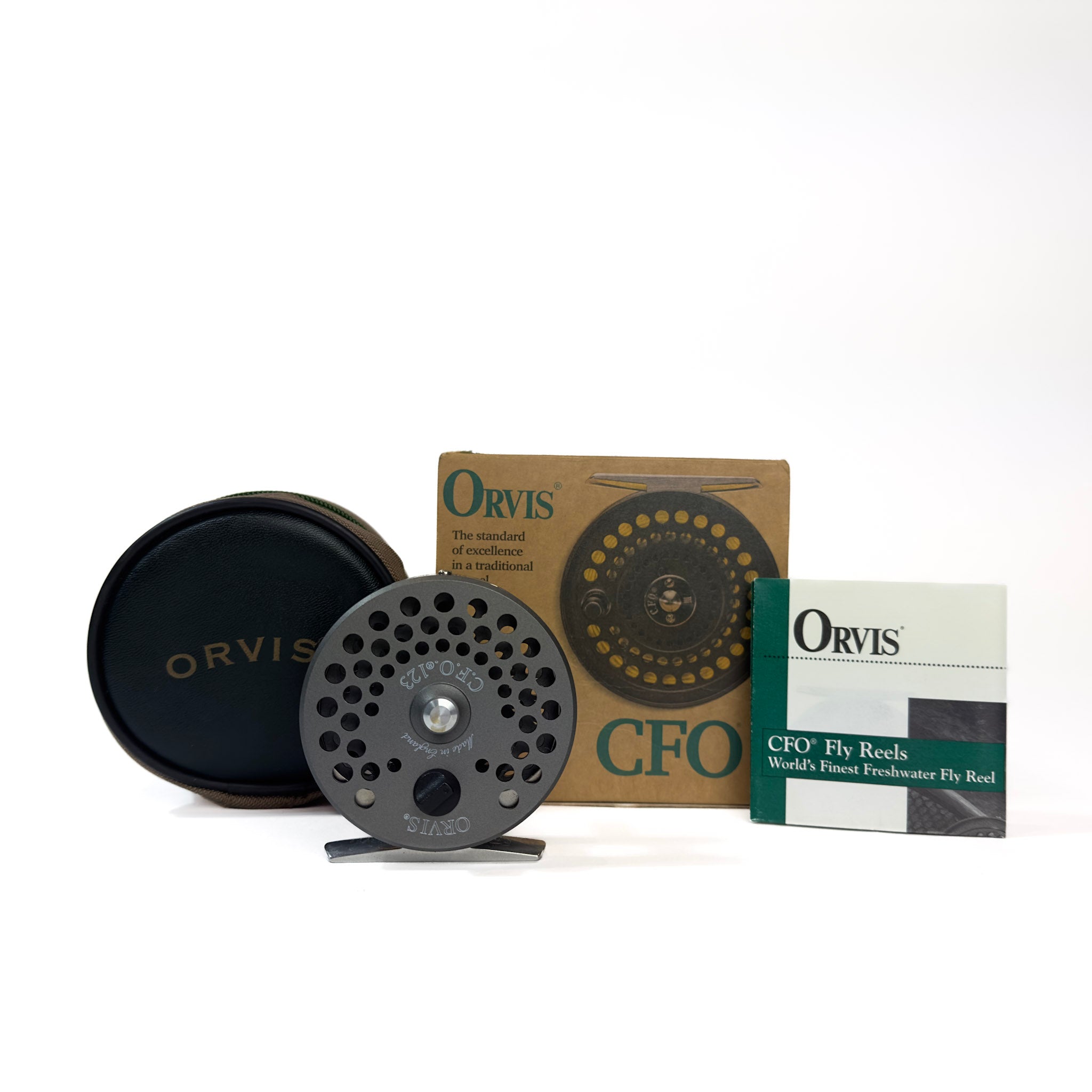 Used Orvis CFO 1-2-3 Reel Silver