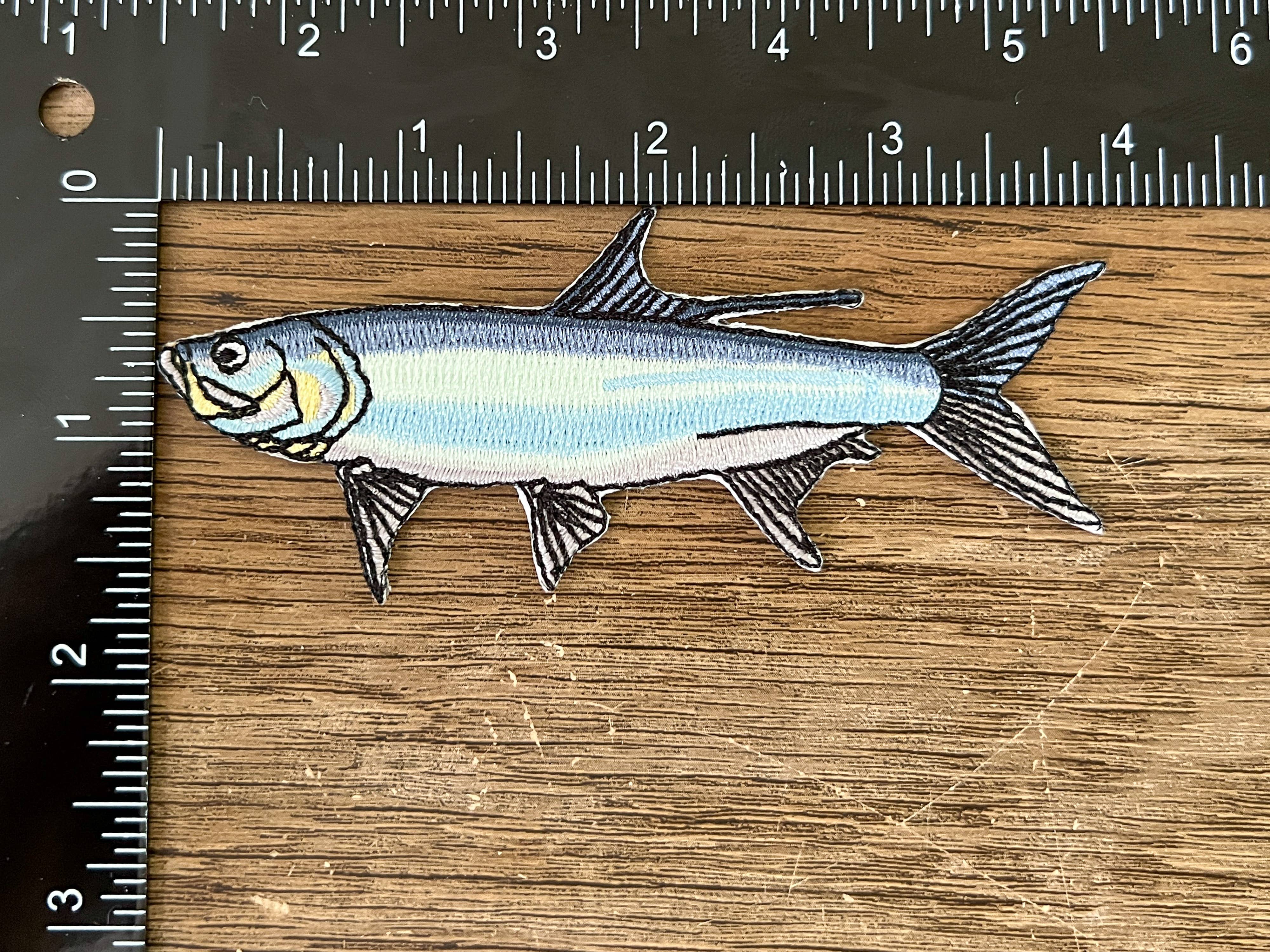 Tarpon Iron-On Patch | Quality Fish Patches