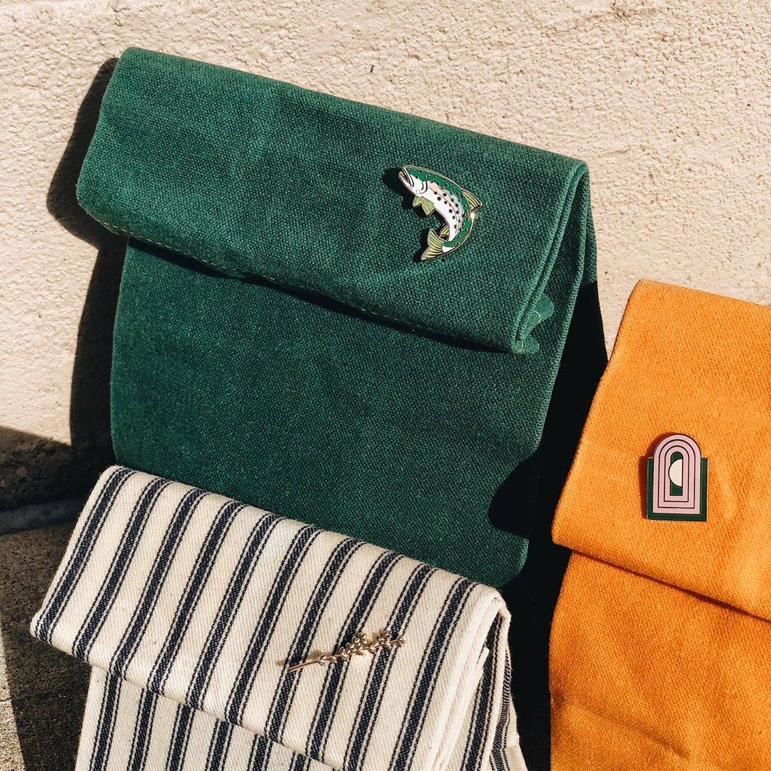 Rainbow Trout Enamel Pin