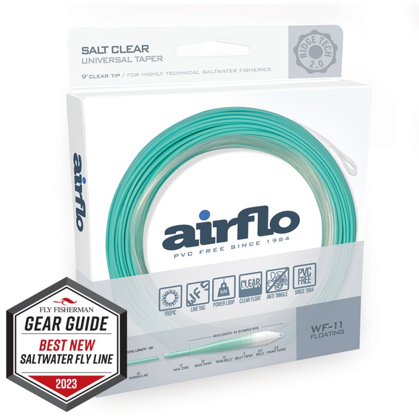Airflo Superflo Ridge 2.0 Flats Universal Taper 9' Clear Tip