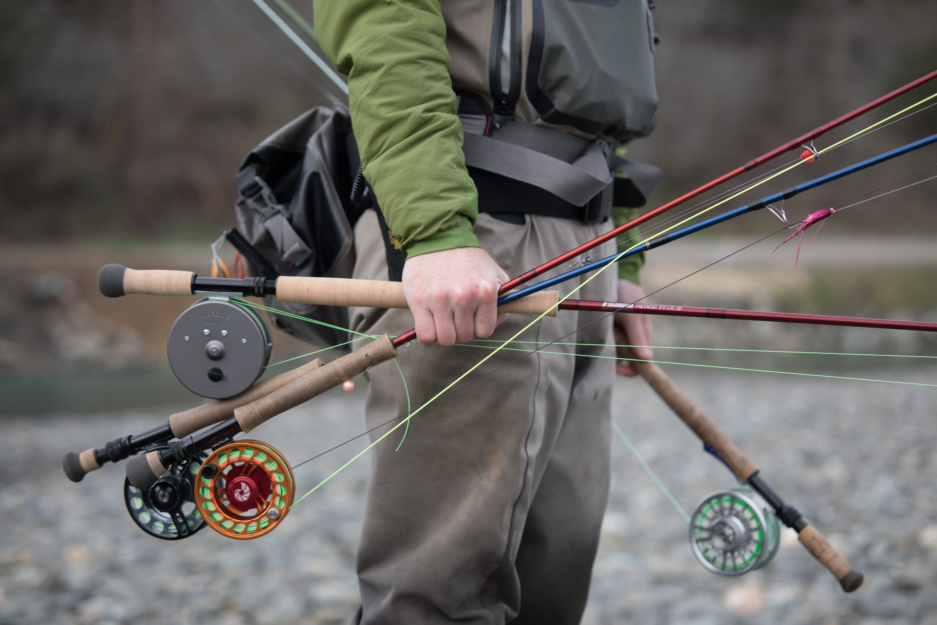 Lost Coast Outfitters carries the best fly fishing gear.