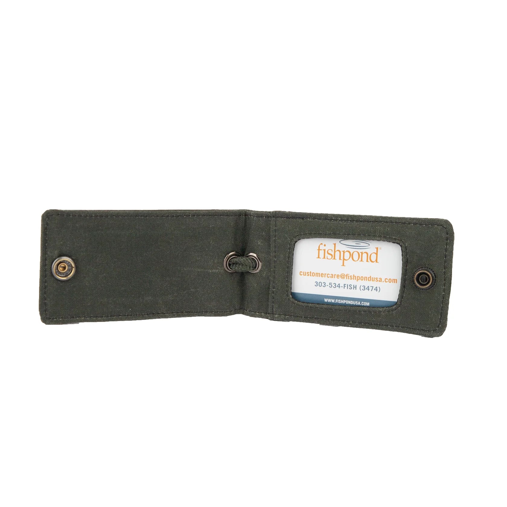Fishpond Field Luggage Tag