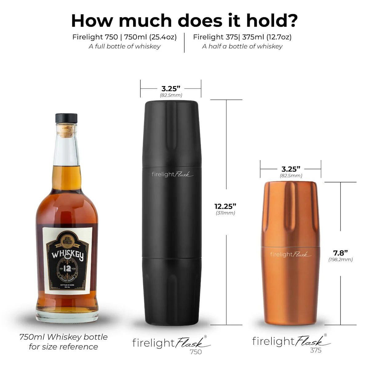 High Camp Flasks Torch Flask 9oz