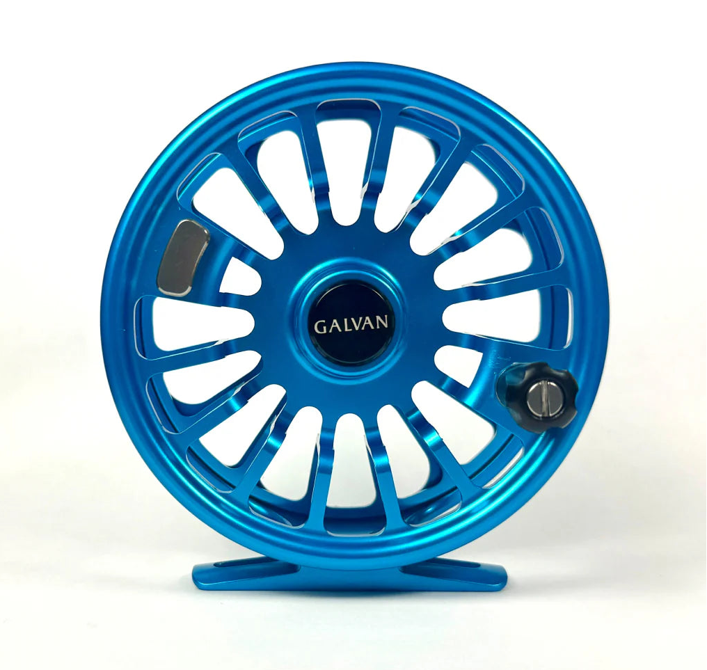 Galvan Torque Limited Edition Fly Reel - Aqua Blue
