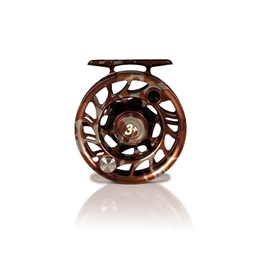 Hatch Custom Camo Iconic Large Arbor Fly Reel 5 Plus