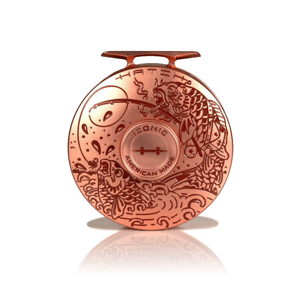 Hatch x Brent McCarron - Limited Edition Iconic 7+ Fly Reel