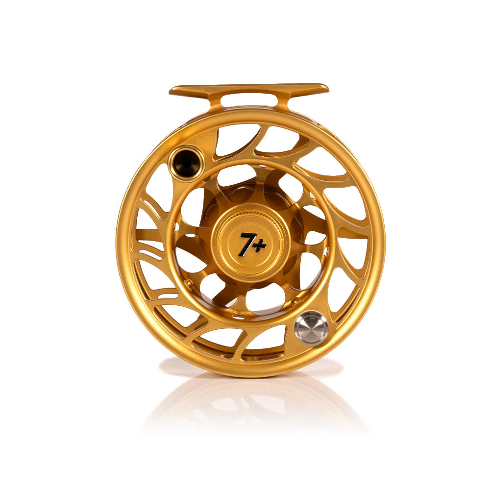 Hatch Custom Fool's Gold Iconic Large Arbor Fly Reel 5 Plus