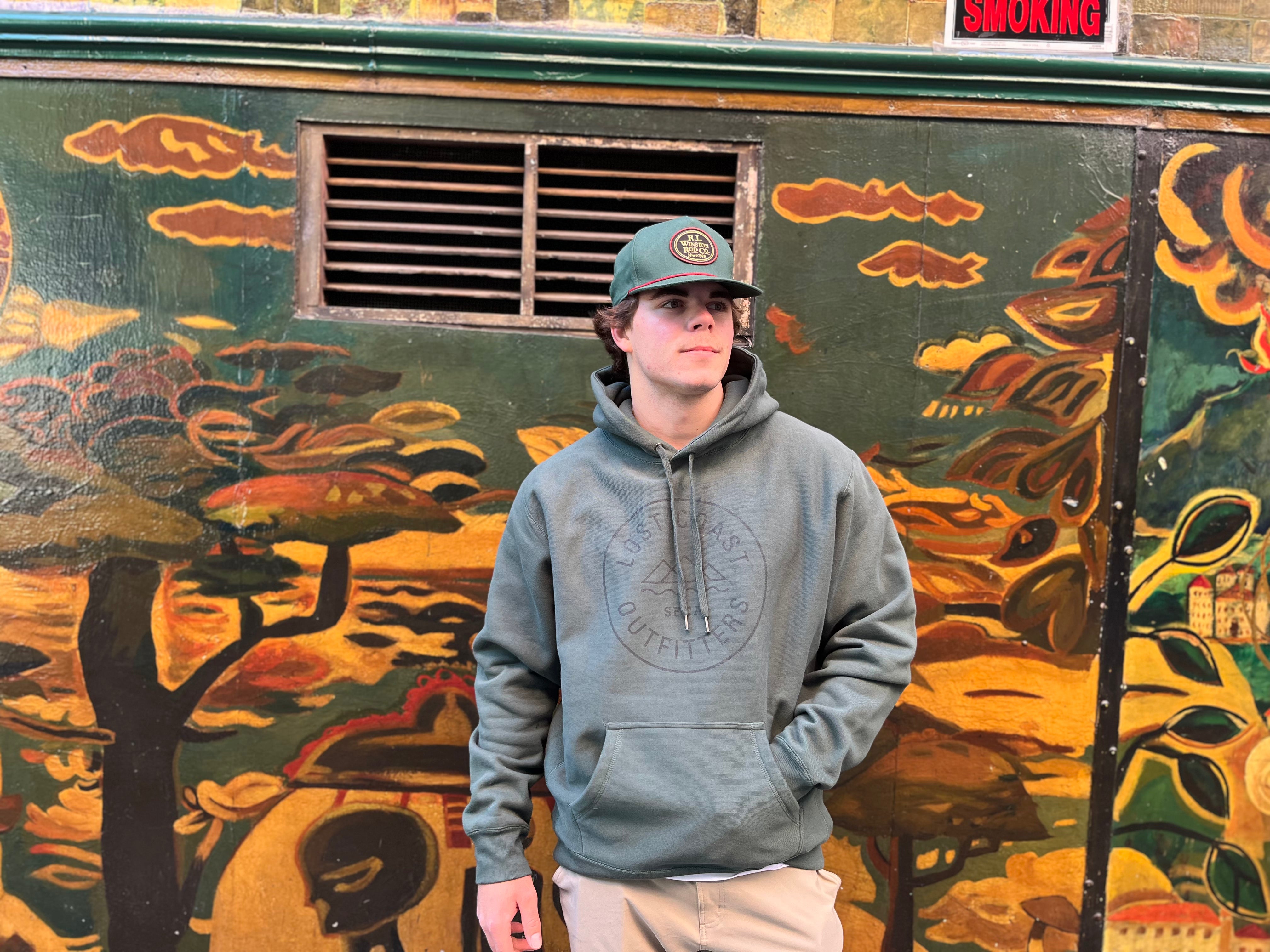 LCO Badge Hoody - Green