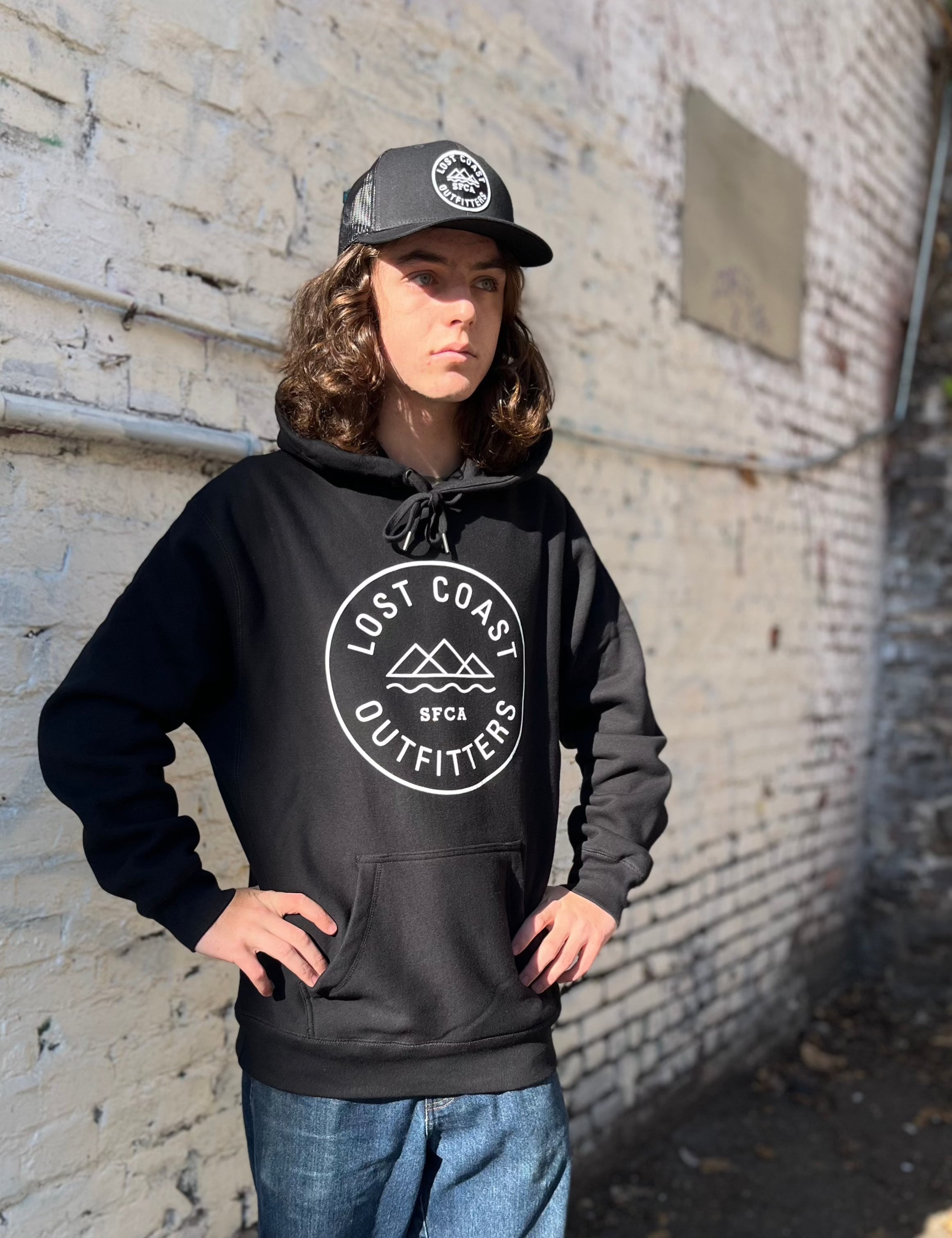 LCO Badge Hoody - Black