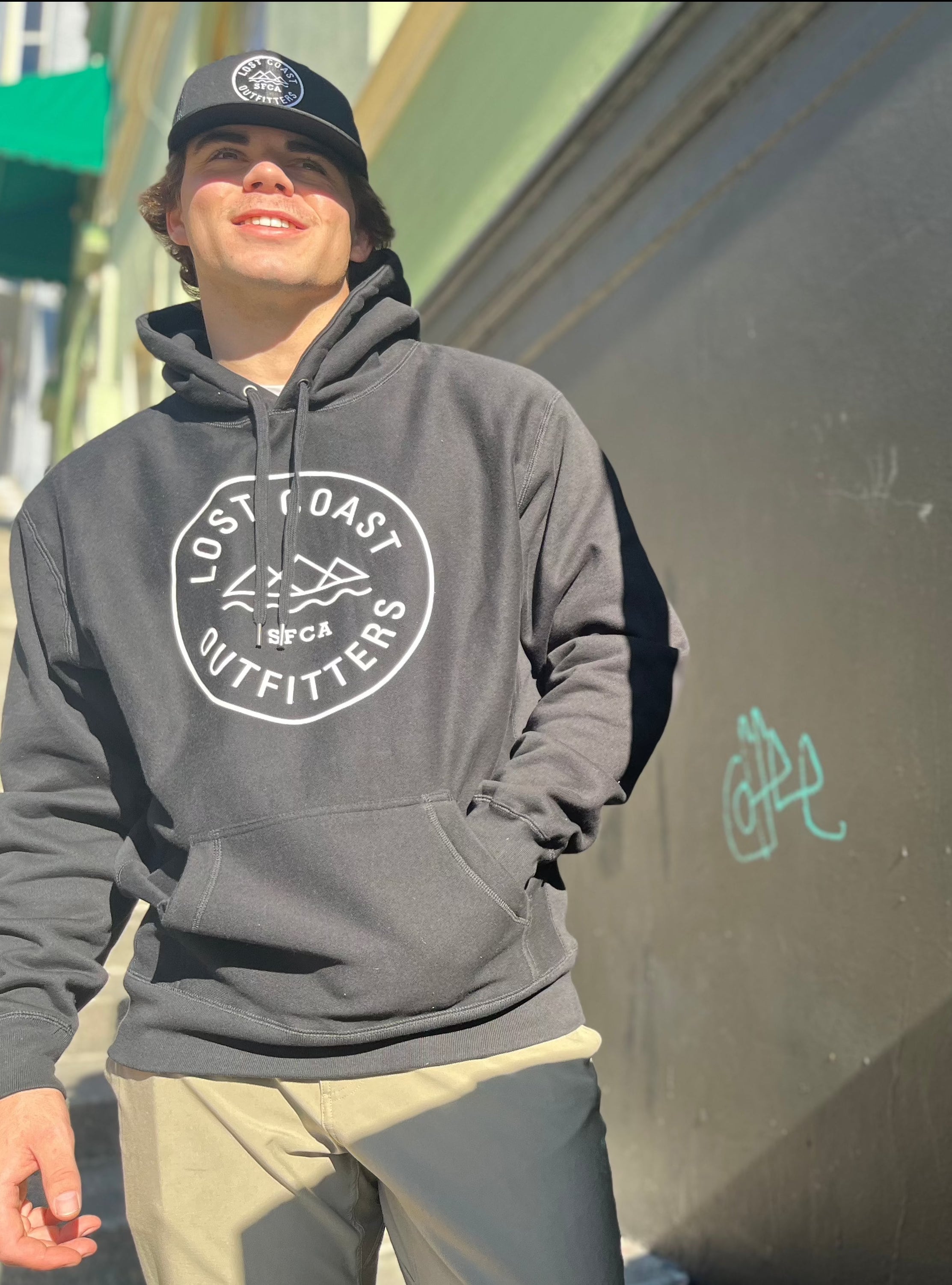 LCO Badge Hoody - Black