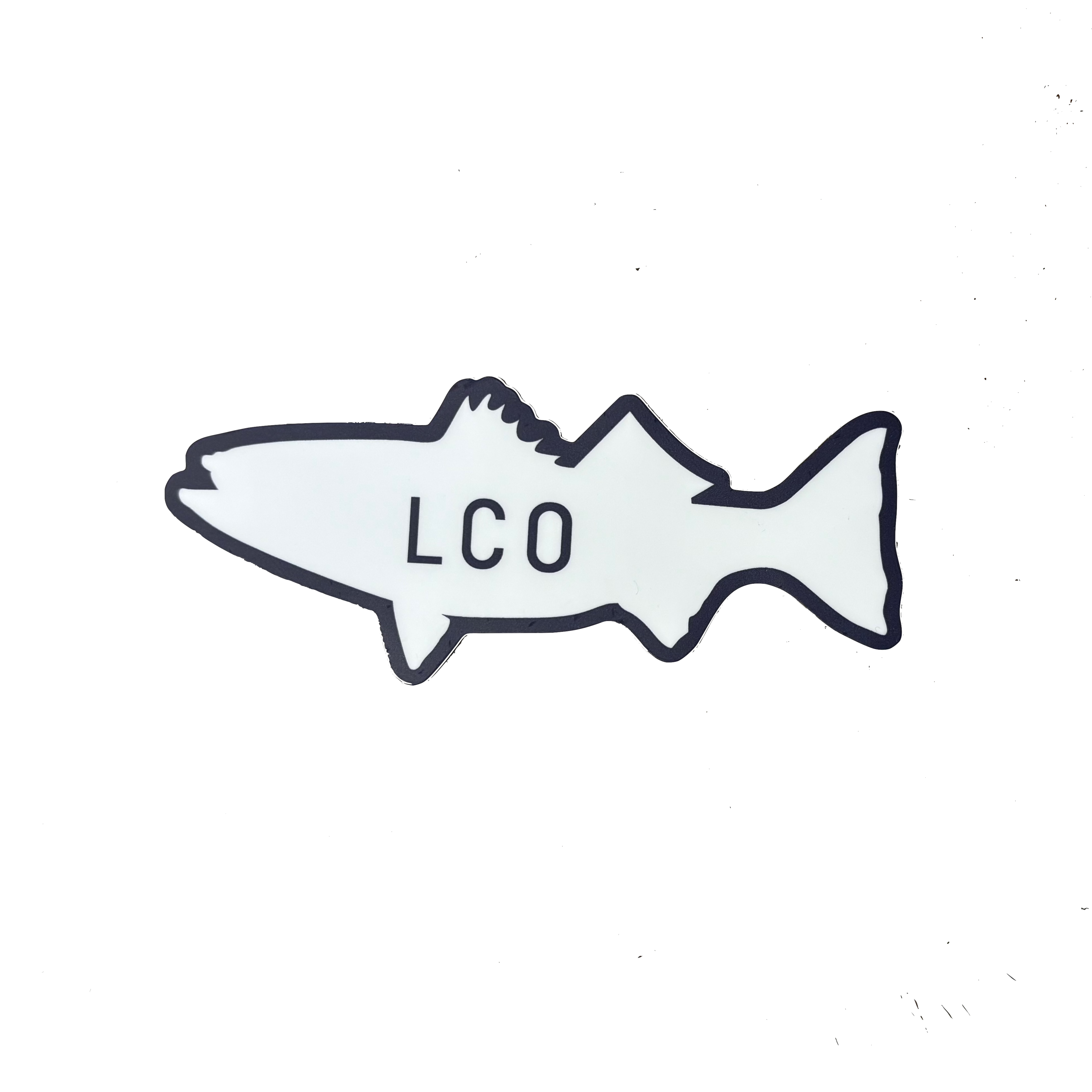 Lost Coast Striper Sticker