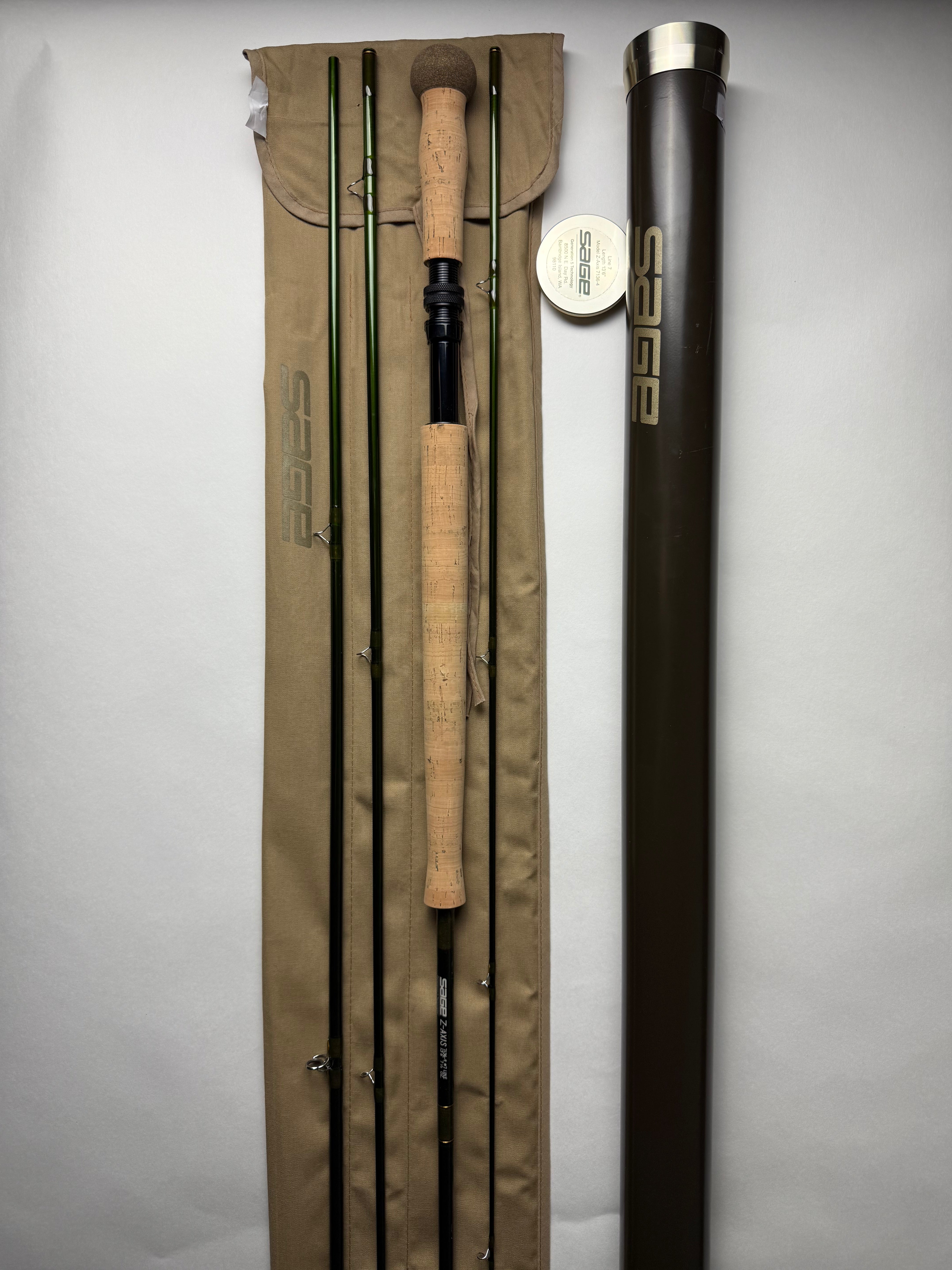 Used Sage Z-Axis 7wt 13'6" 4pc