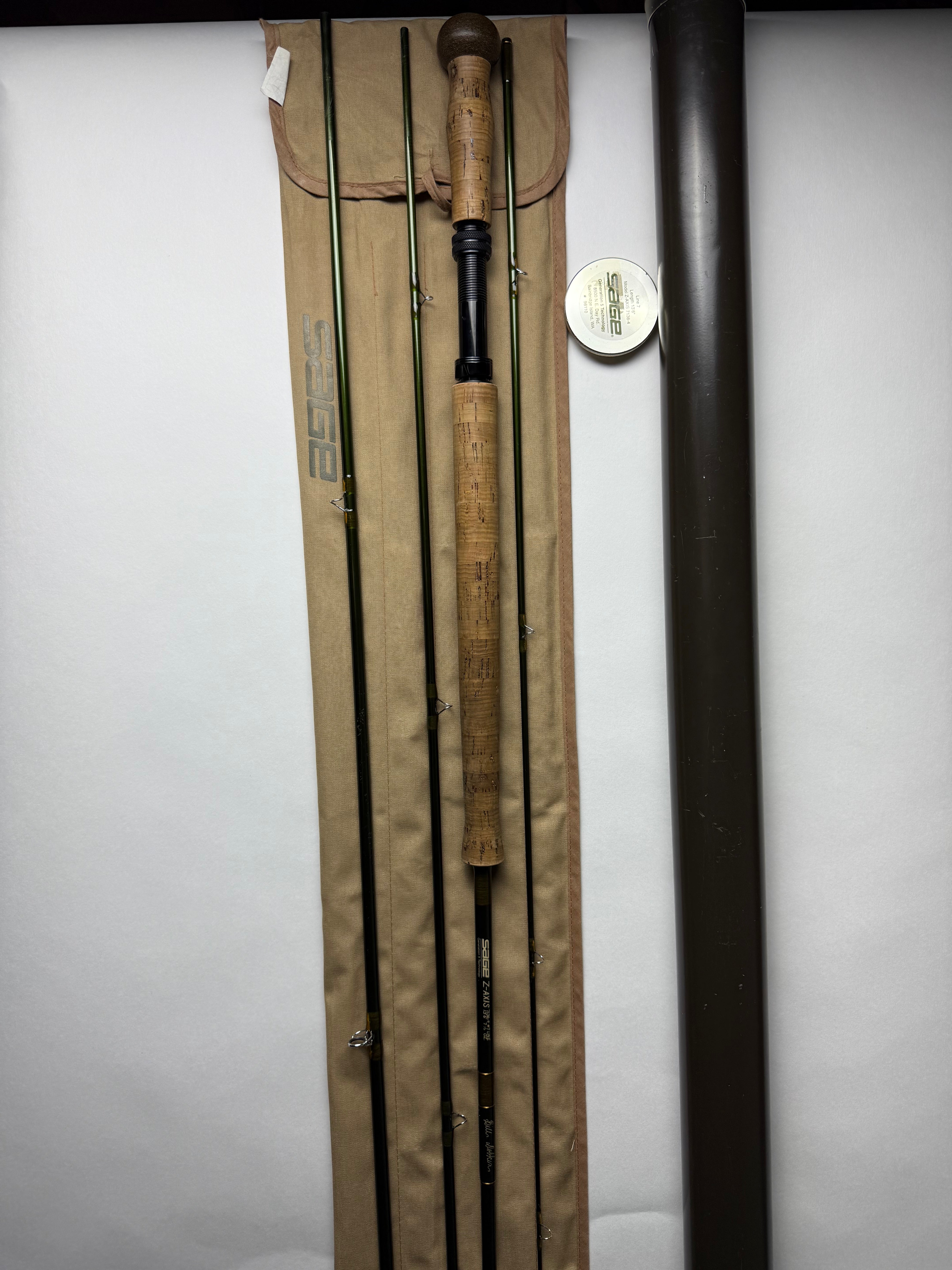 Used Sage Z-Axis 7wt 13'6" 4pc