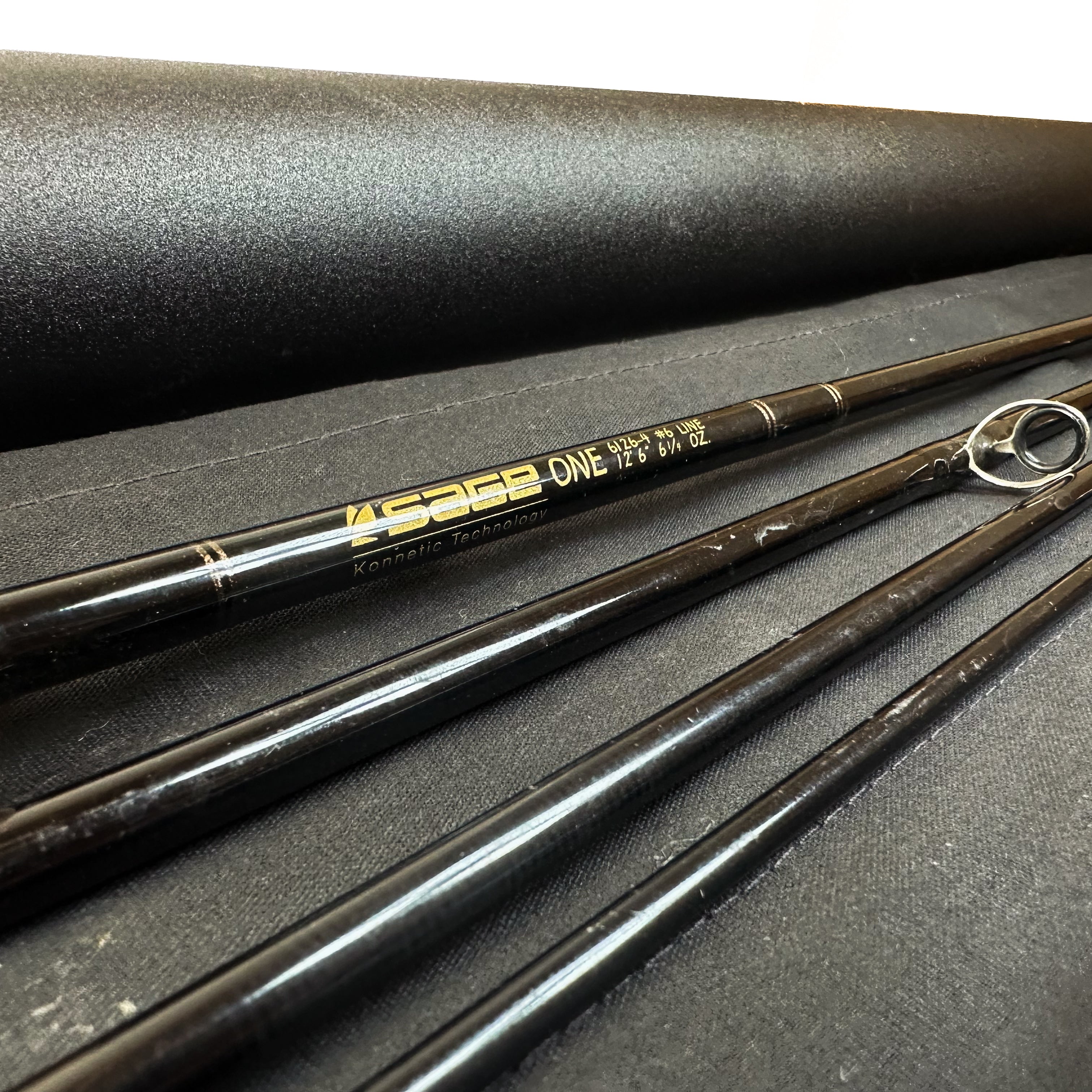 Used Sage One Fly Rod 6wt 12' 4pc