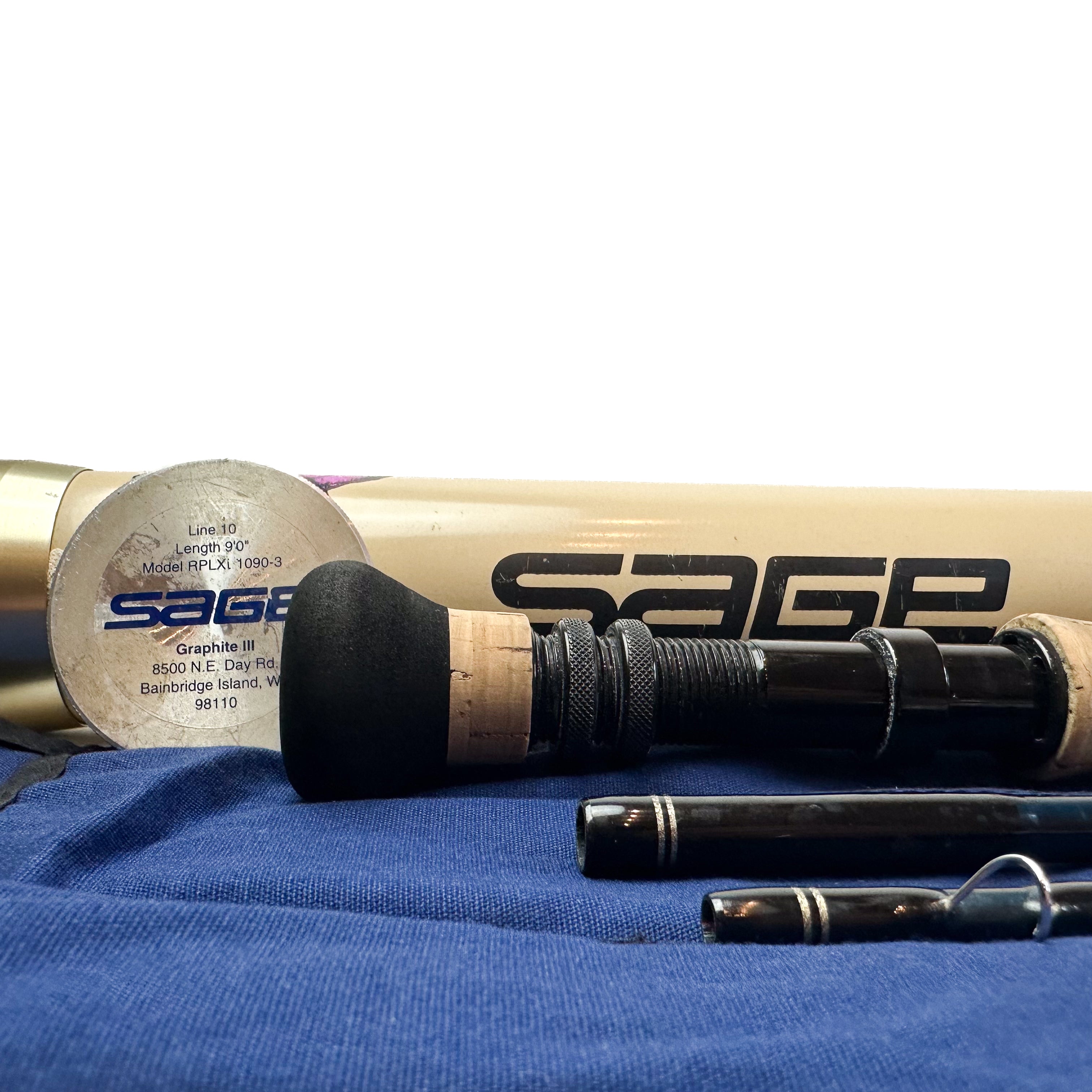 Used Sage RPLXI Fly Rod  10wt 9' 3pc