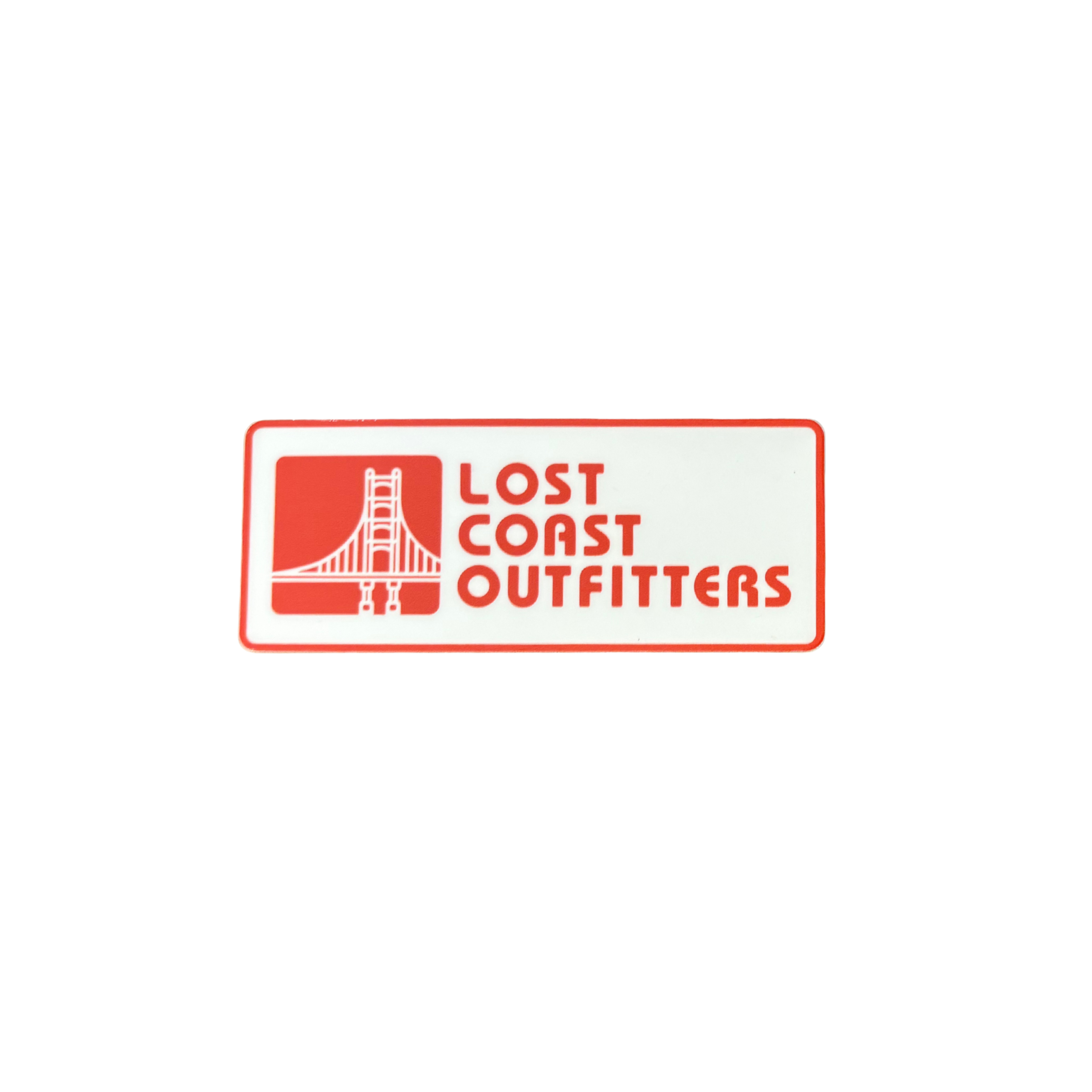 Lost Coast Golden Gate Sticker