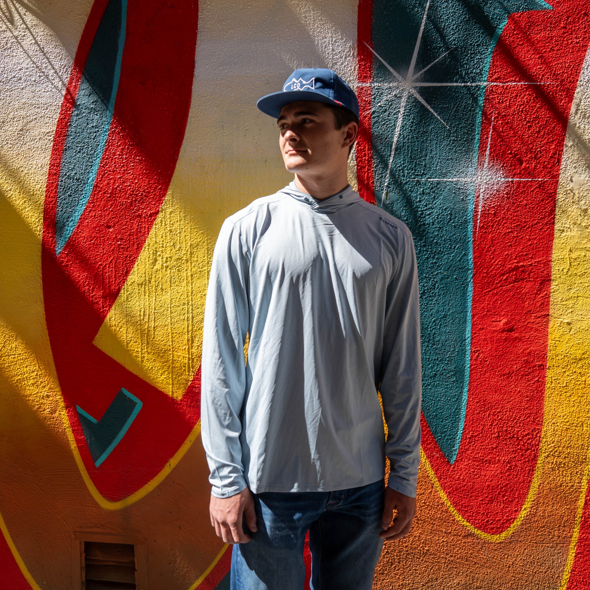 Simms x Lost Coast Outfitters Men's SolarFlex Hoody