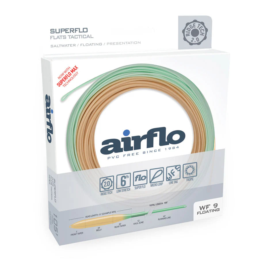 Airflo Ridge 2.0 Flats Tactical Taper Fly Line