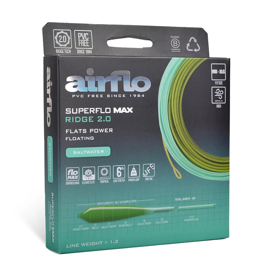 Airflo Superflo Max Ridge 2.0 - Flats Power Taper