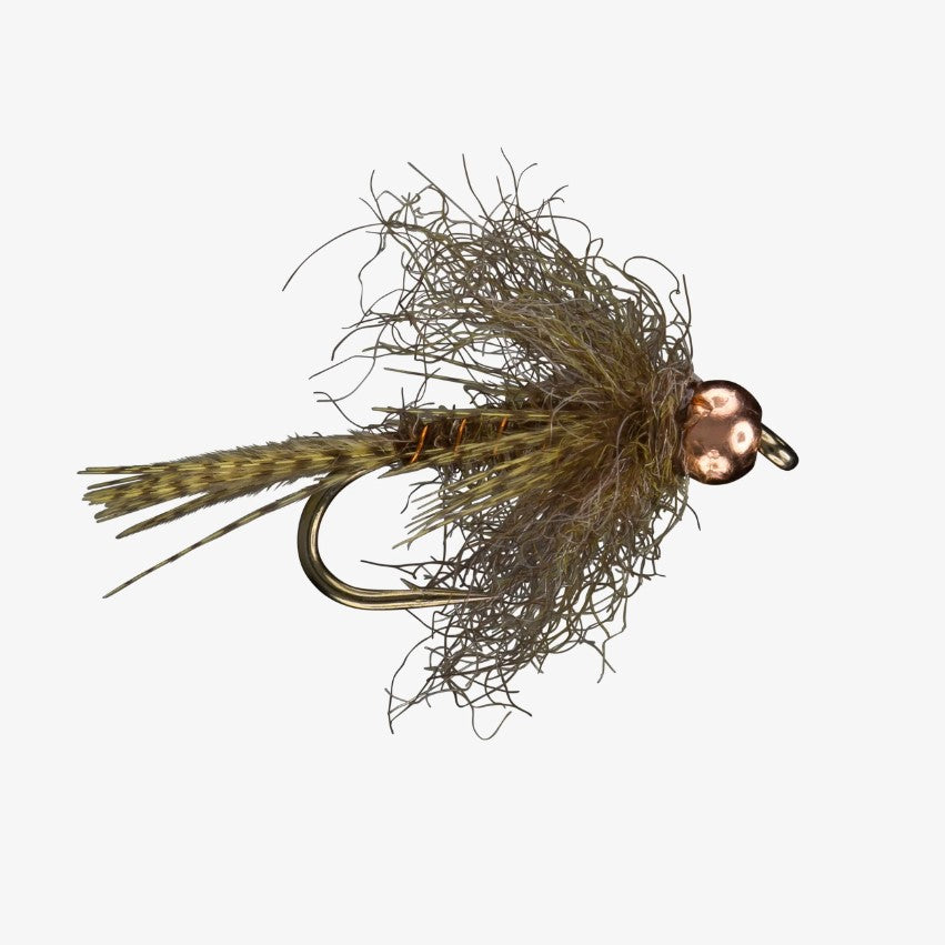 Copper Bead Birds Nest