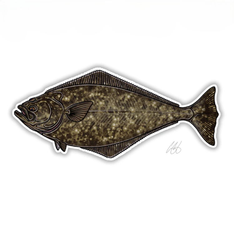 Casey Underwood Fish Decal - Salt Water