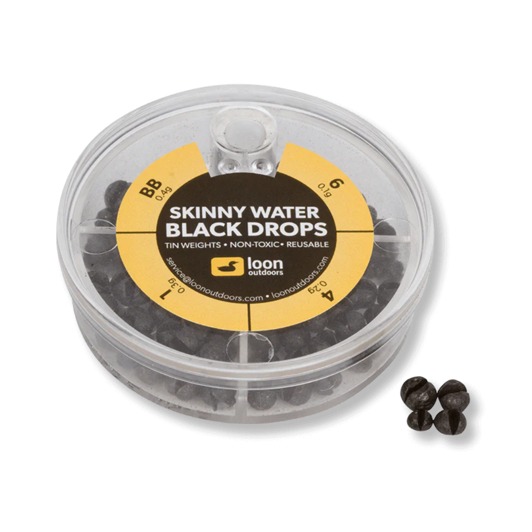 Loon Split Shot Assortment-Skinny Water Drops