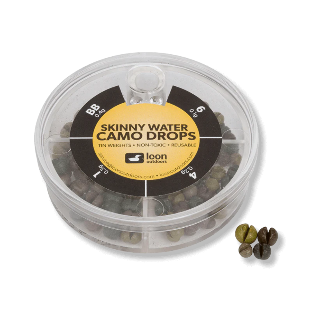 Loon Split Shot Assortment-Skinny Water Drops