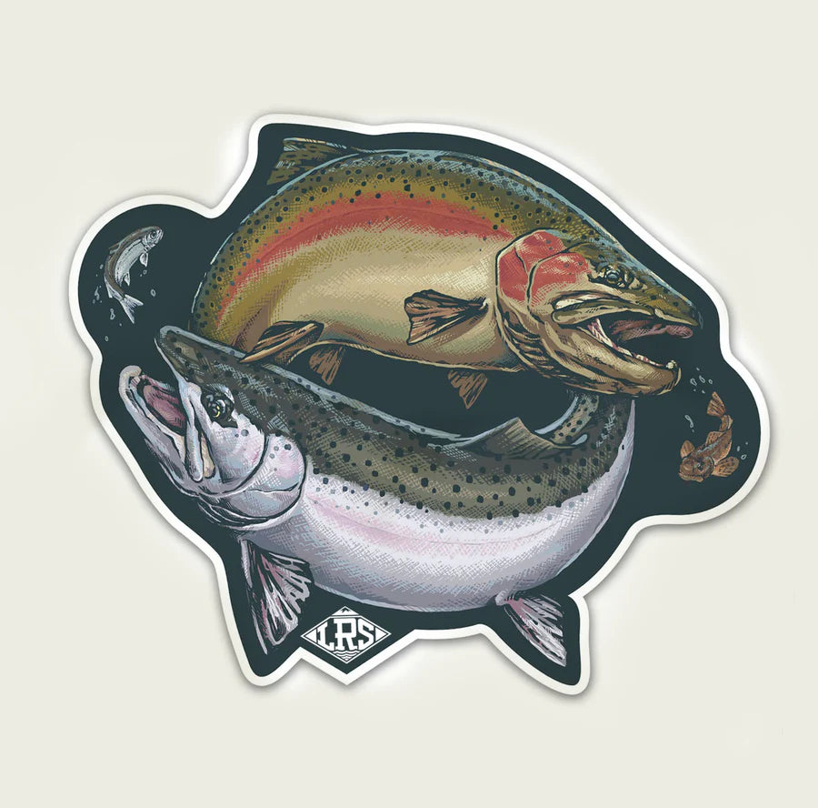 LRS Steelhead Cycle Decal