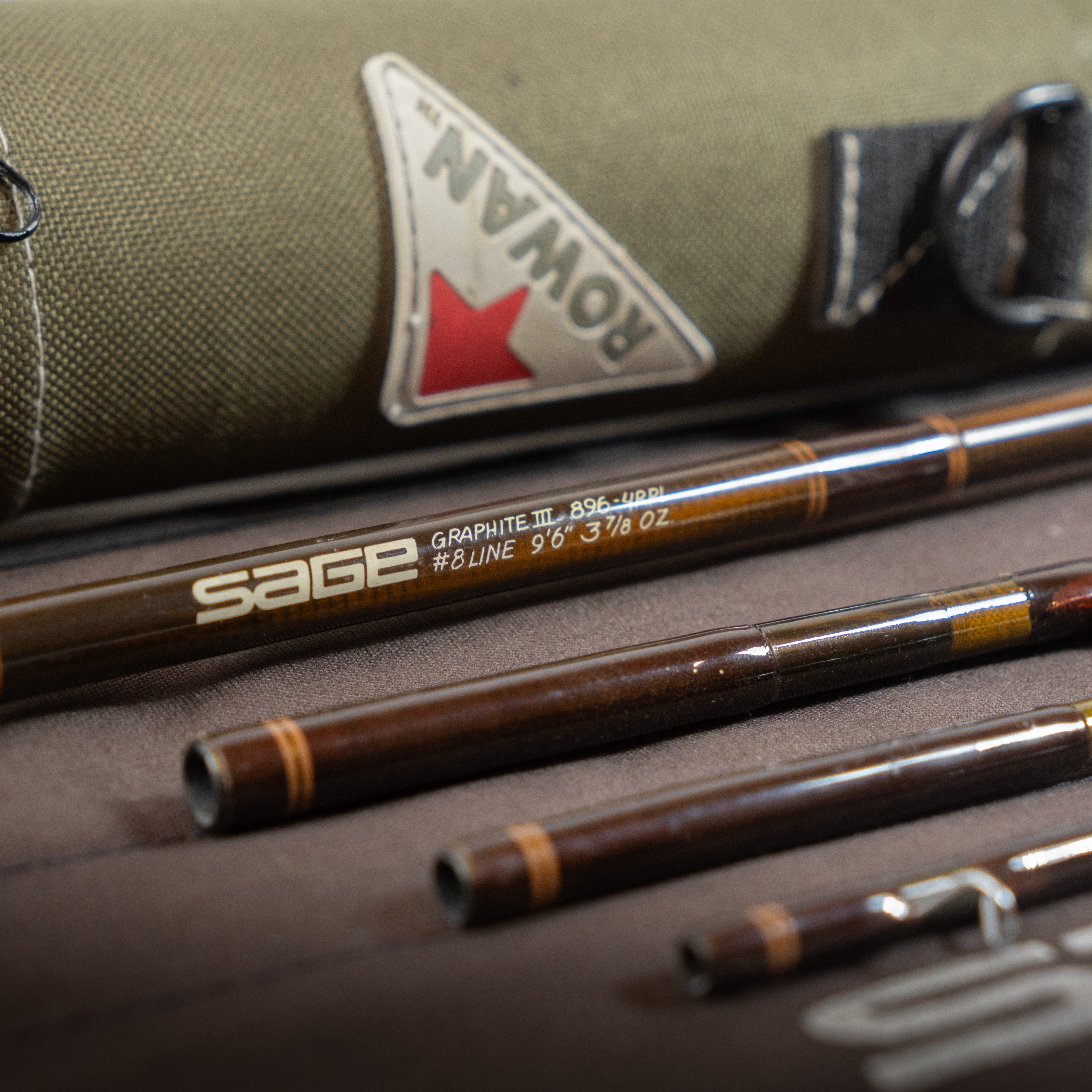 Used Sage RPL Fly Rod 9'6" 8wt 4pc