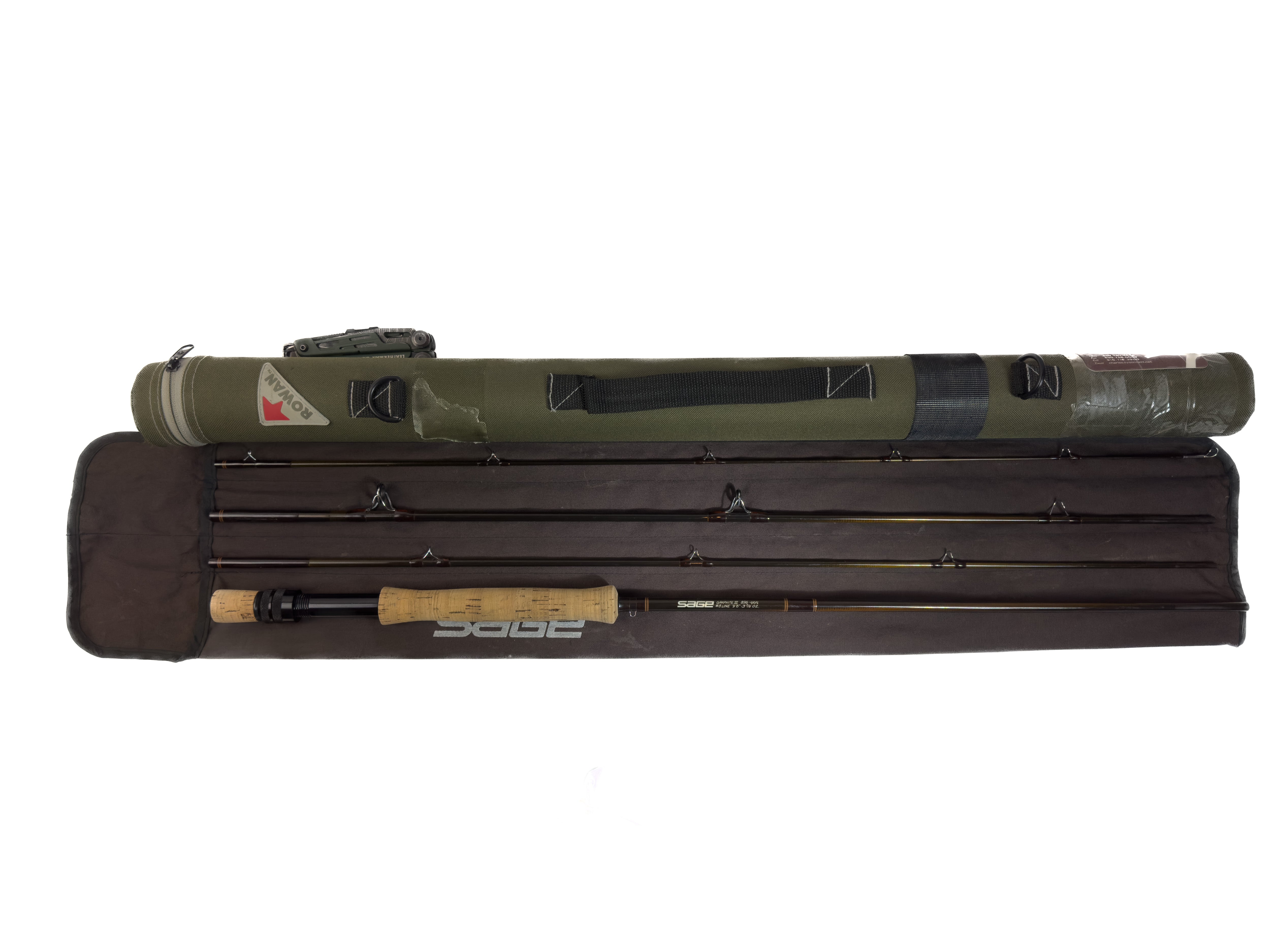 Used Sage RPL Fly Rod 9'6" 8wt 4pc