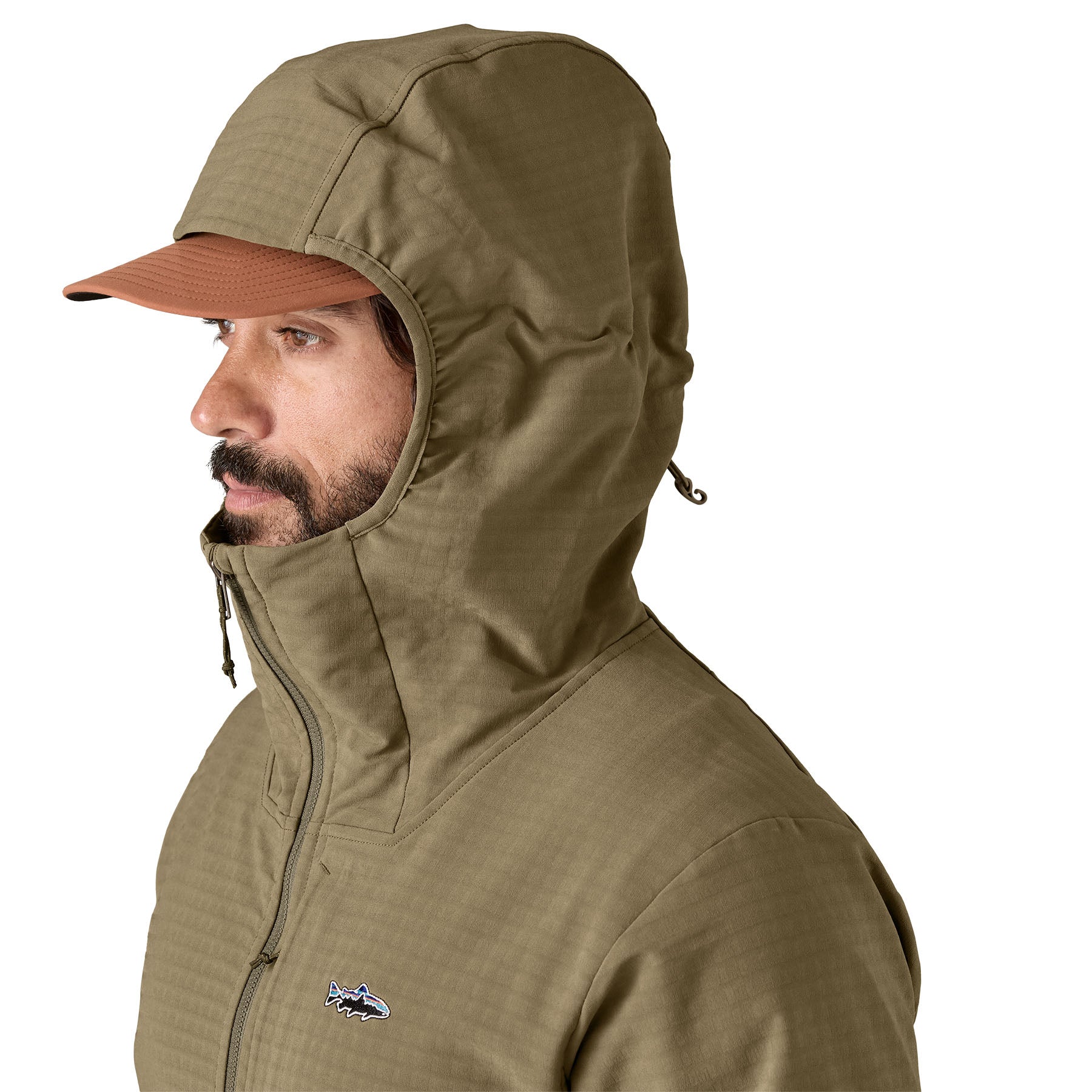 Patagonia R1 TechFace Fitz Roy Trout Hoody