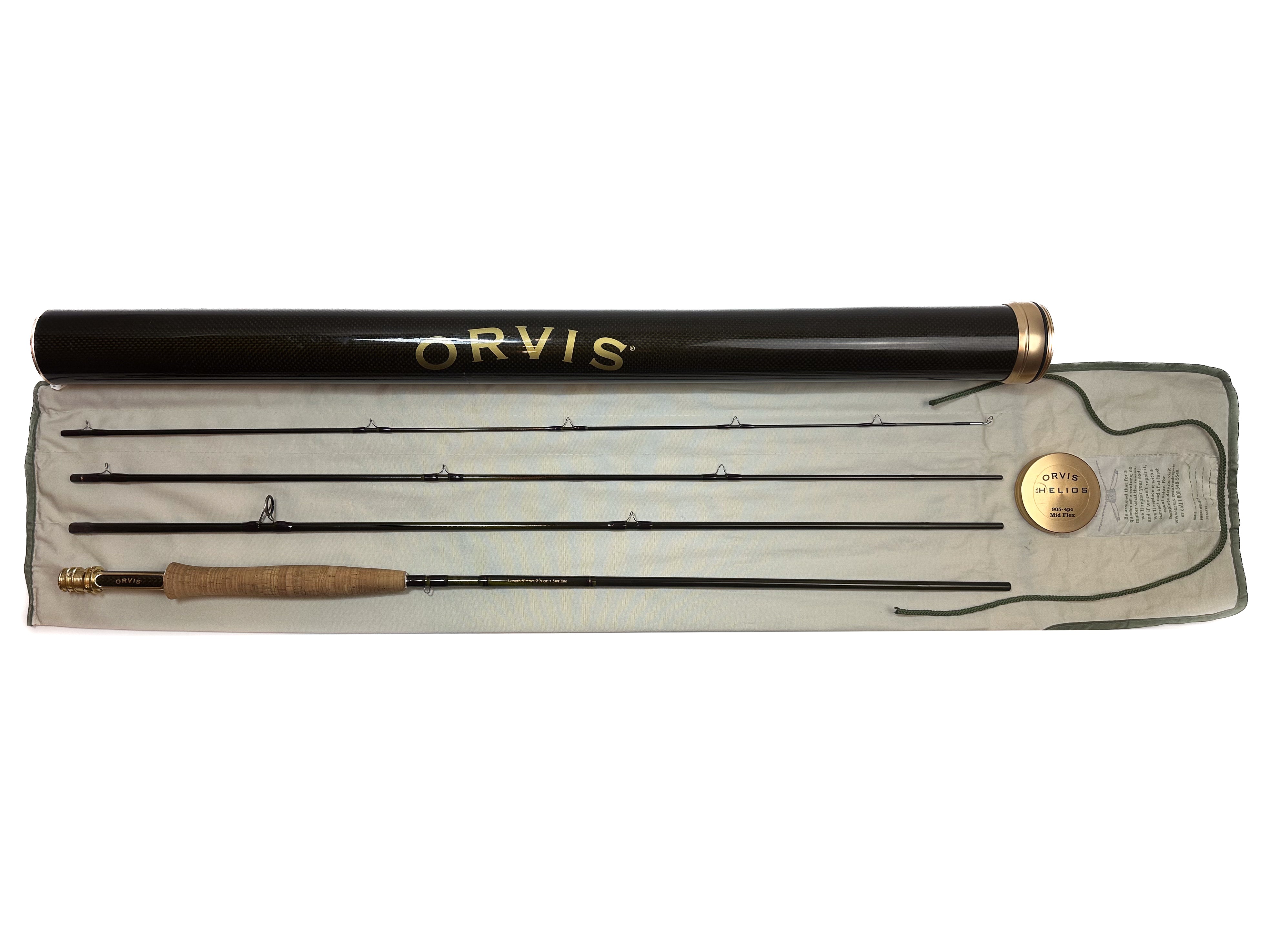Used Orvis Helios Fly Rod 9' 5 Weight 4-piece
