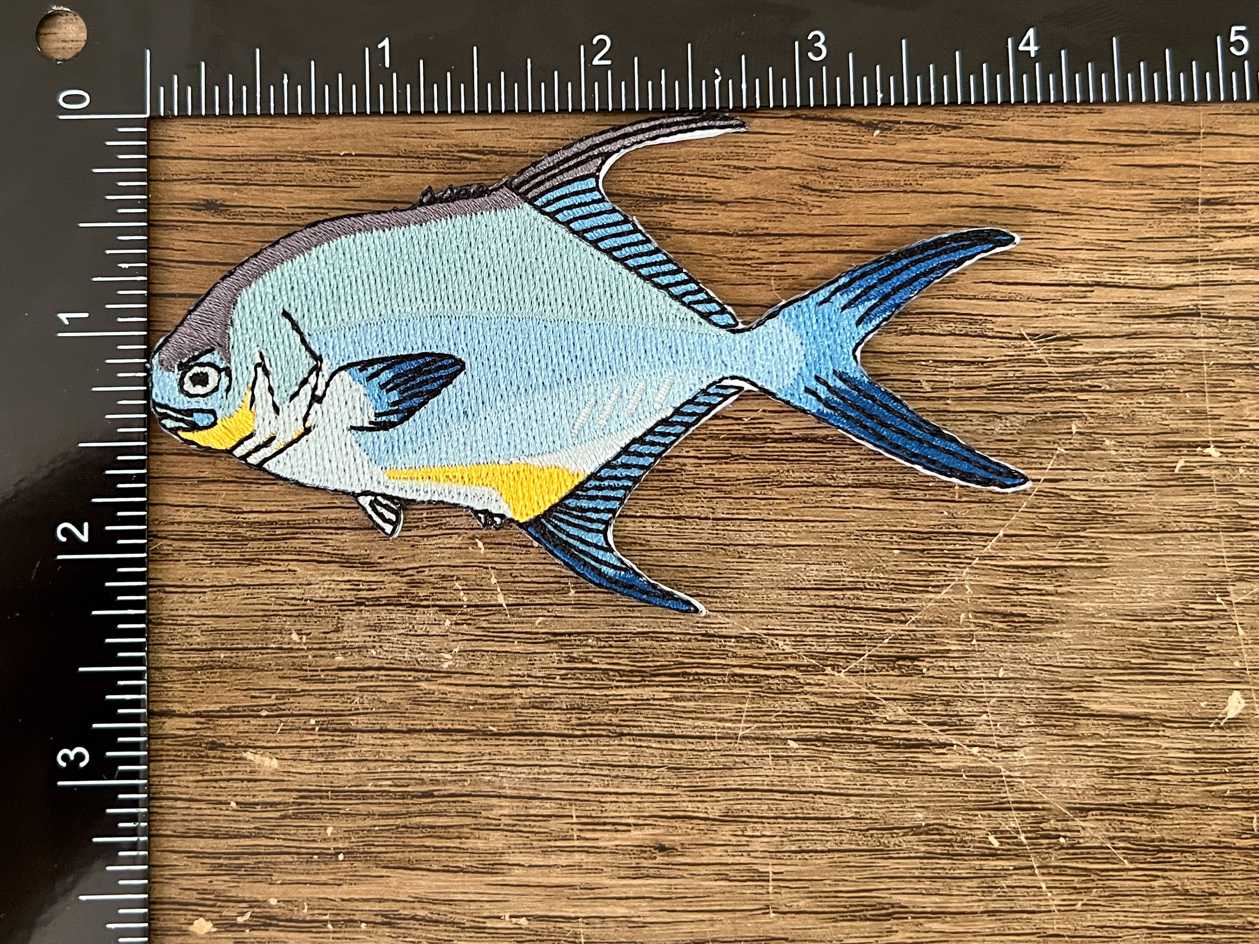 Permit Iron-On Patch | Quality Fish Patches