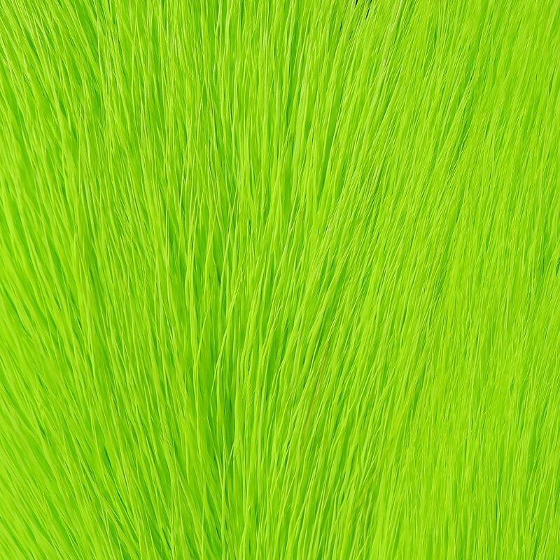 Deer Belly Hair Dyed From White