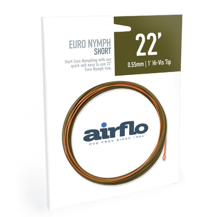 Airflo Euro Nymph Short Fly Line - 22'