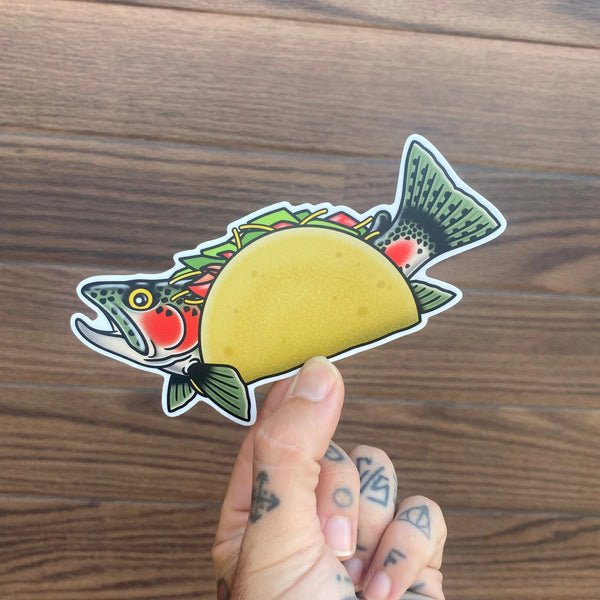 Fish Taco Sticker