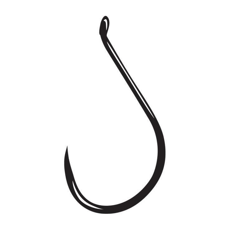 Gamakatsu NS Black Octopus Hook - Barbless
