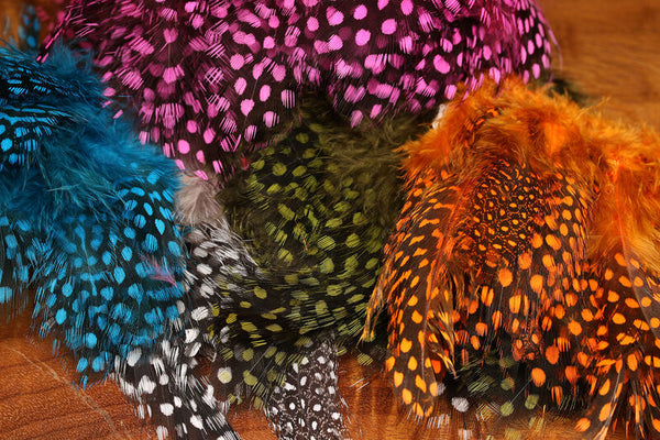 UV Large Dot Guinea Hackle