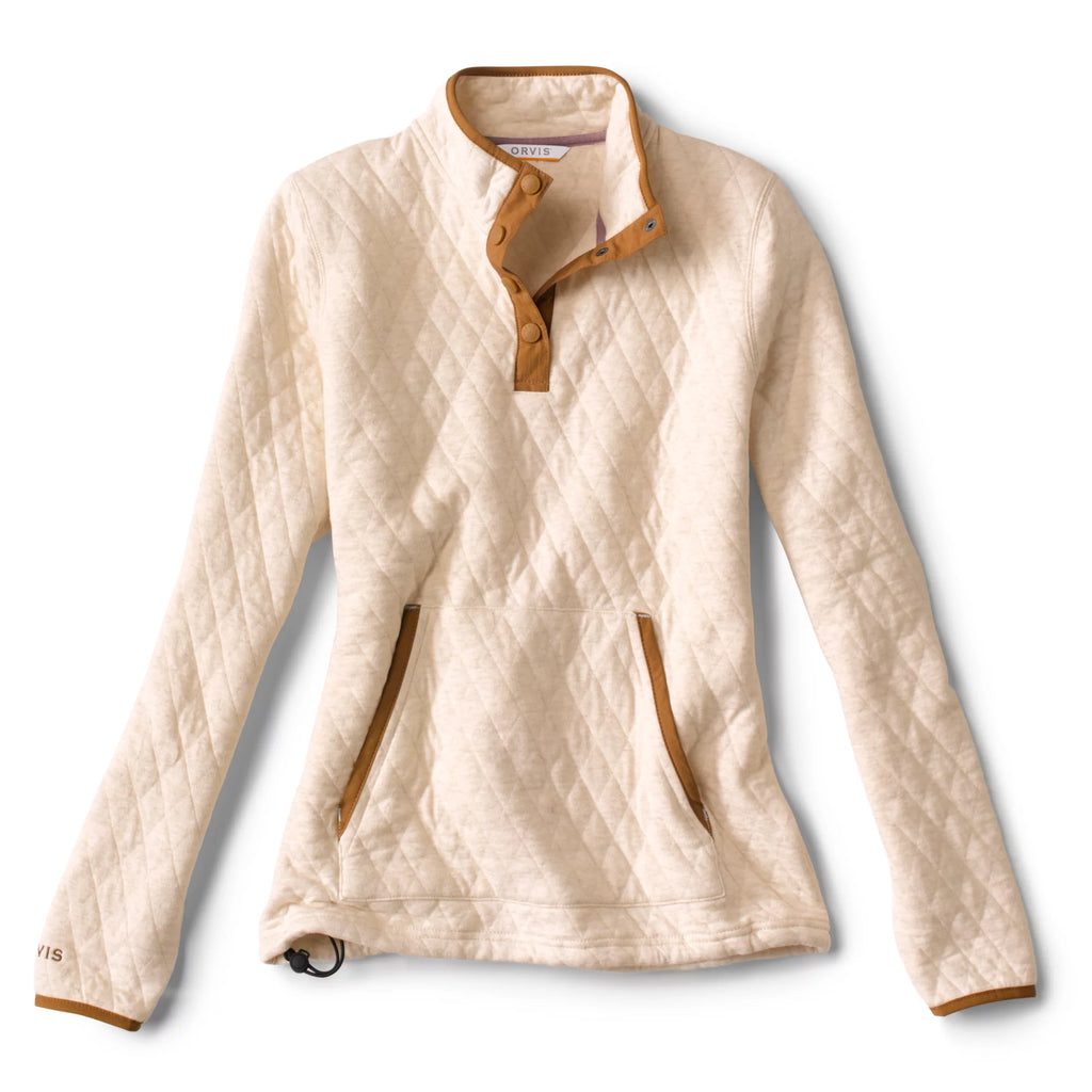 Orvis Women's Outdoor Quilted Snap Sweater