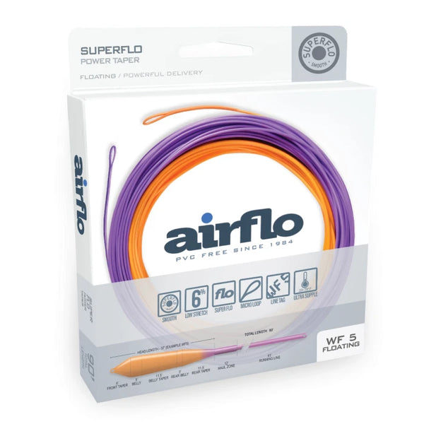 Airflo Superflo Power Taper - WF5F Only