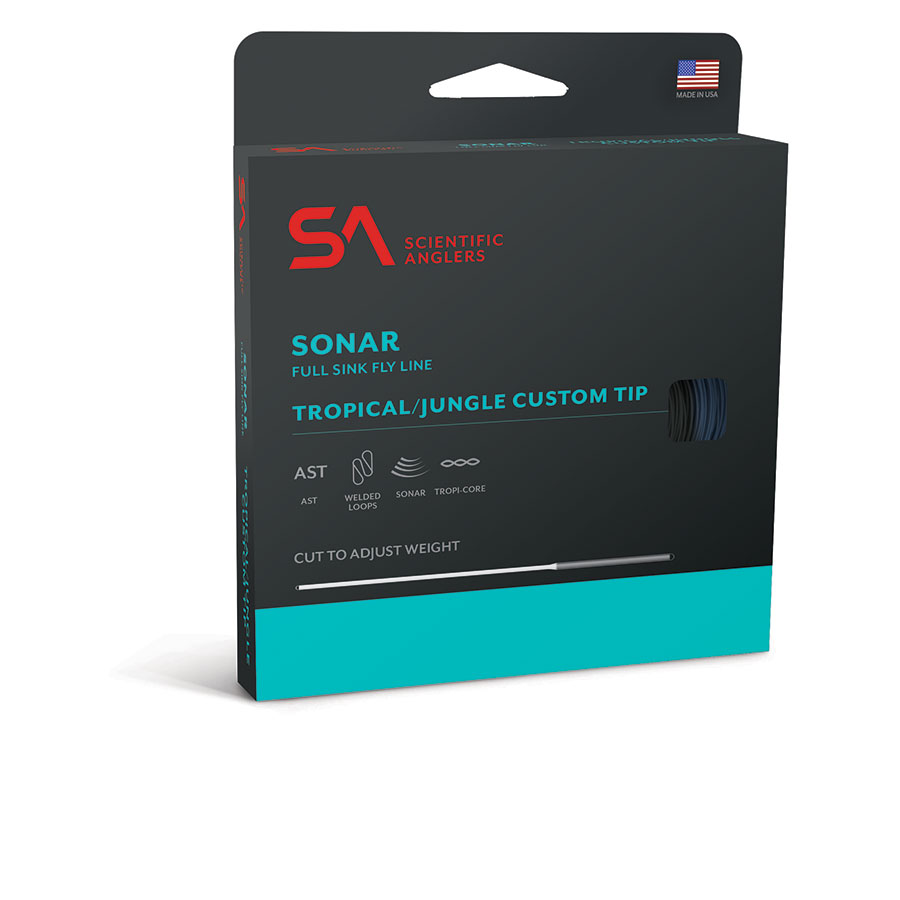 SA Sonar Tropical/Jungle Fly Line - Custom Tip
