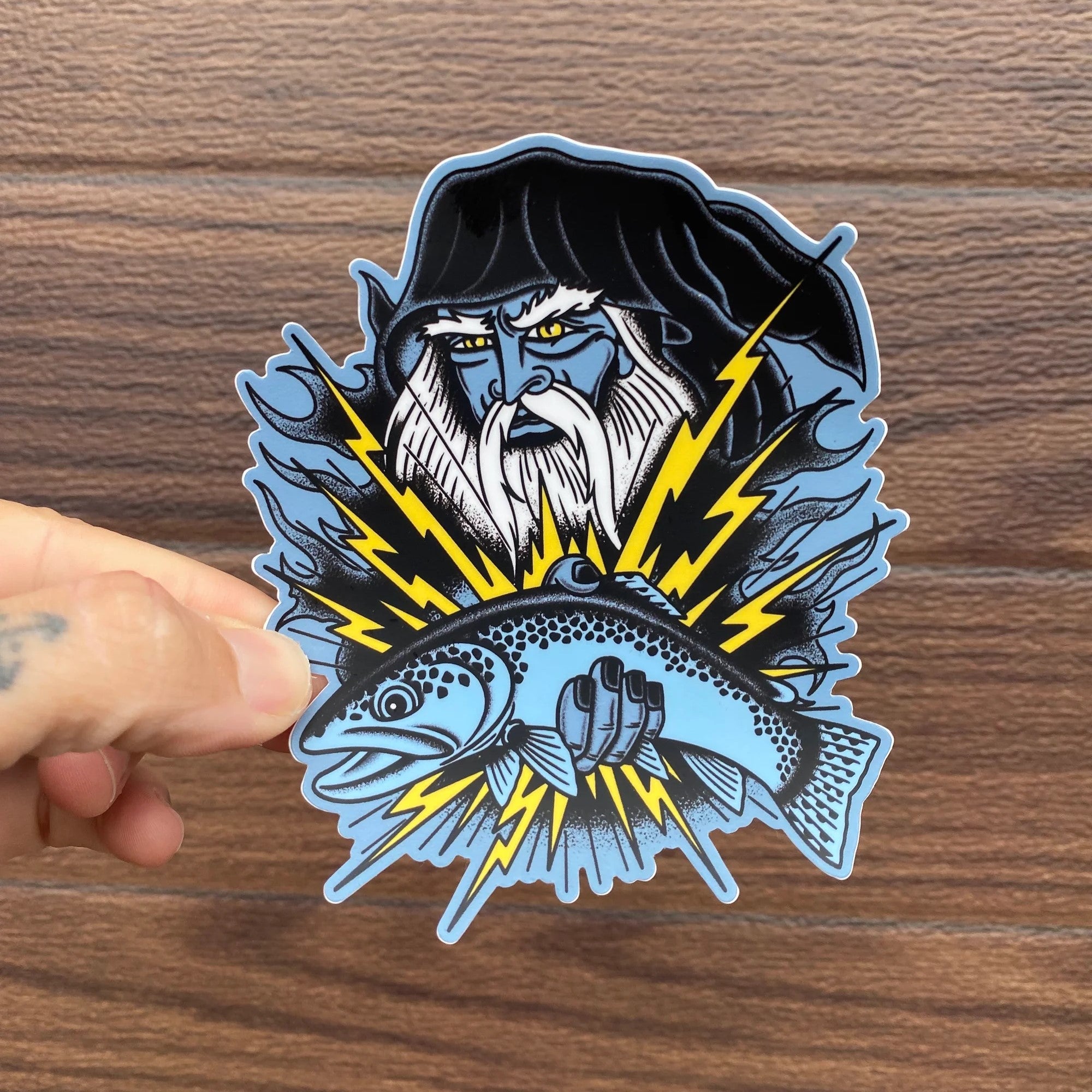 Trout Wizard Sticker