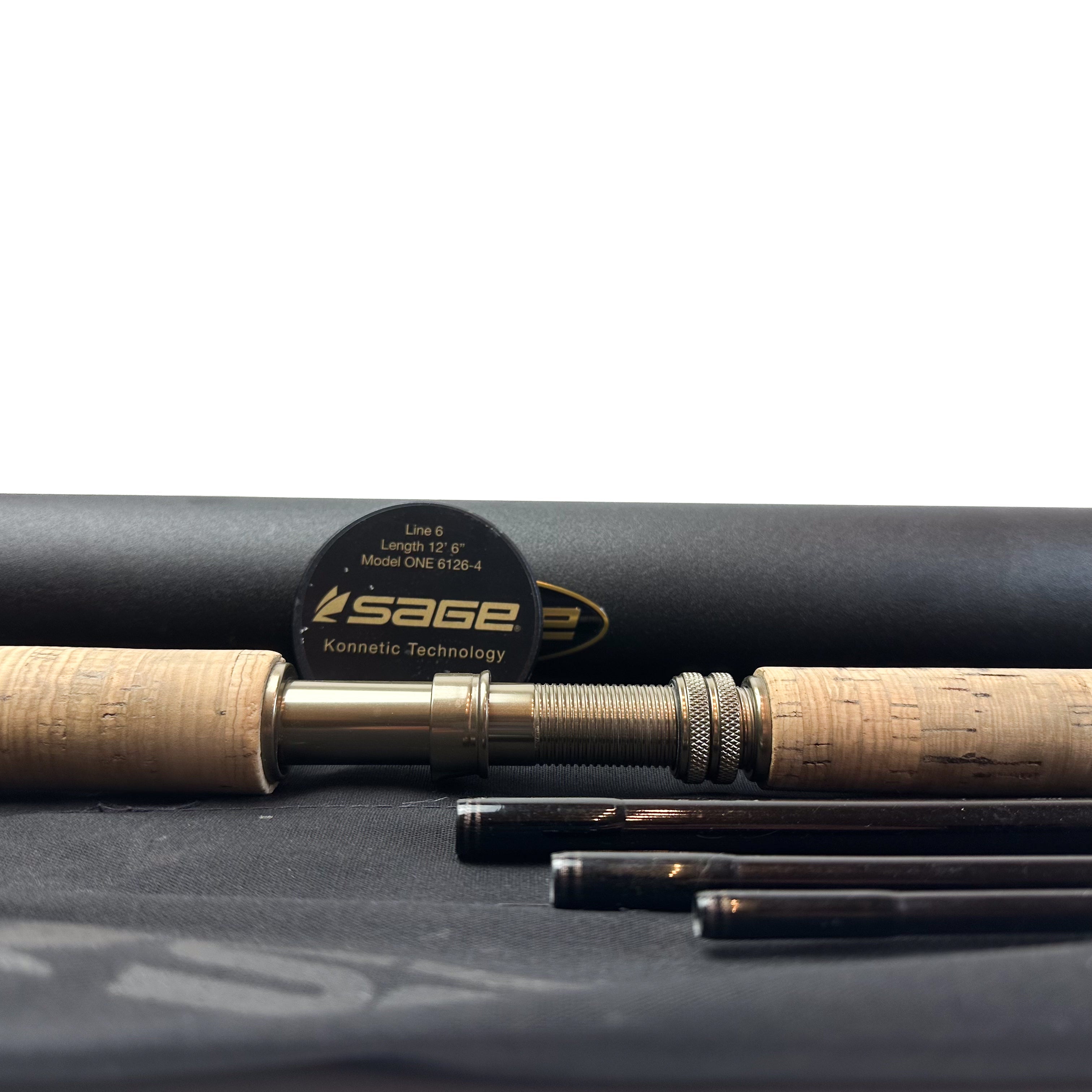 Used Sage One Fly Rod 6wt 12' 4pc