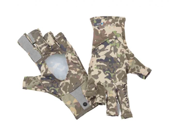 Simms Solarflex Sunglove - River Camo