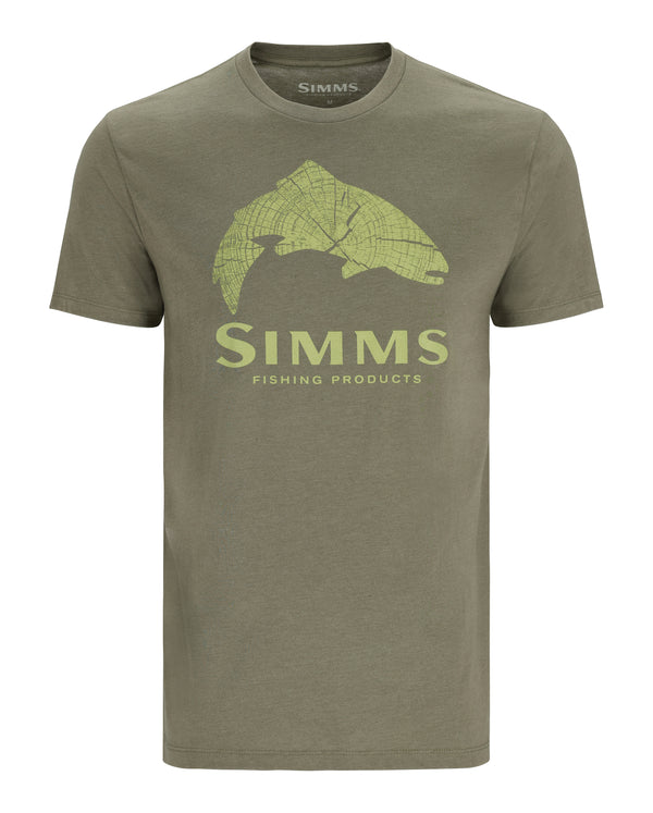 Simms Wood Trout Fill T-Shirt