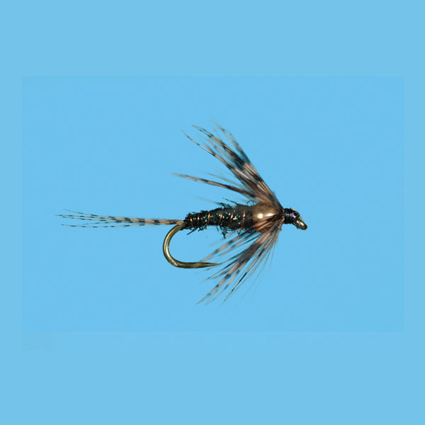 Black Beaded Soft Hackle