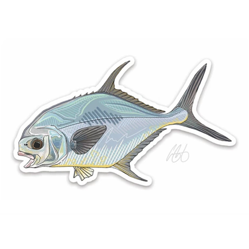 Casey Underwood Fish Decal - Salt Water – Lost Coast Outfitters
