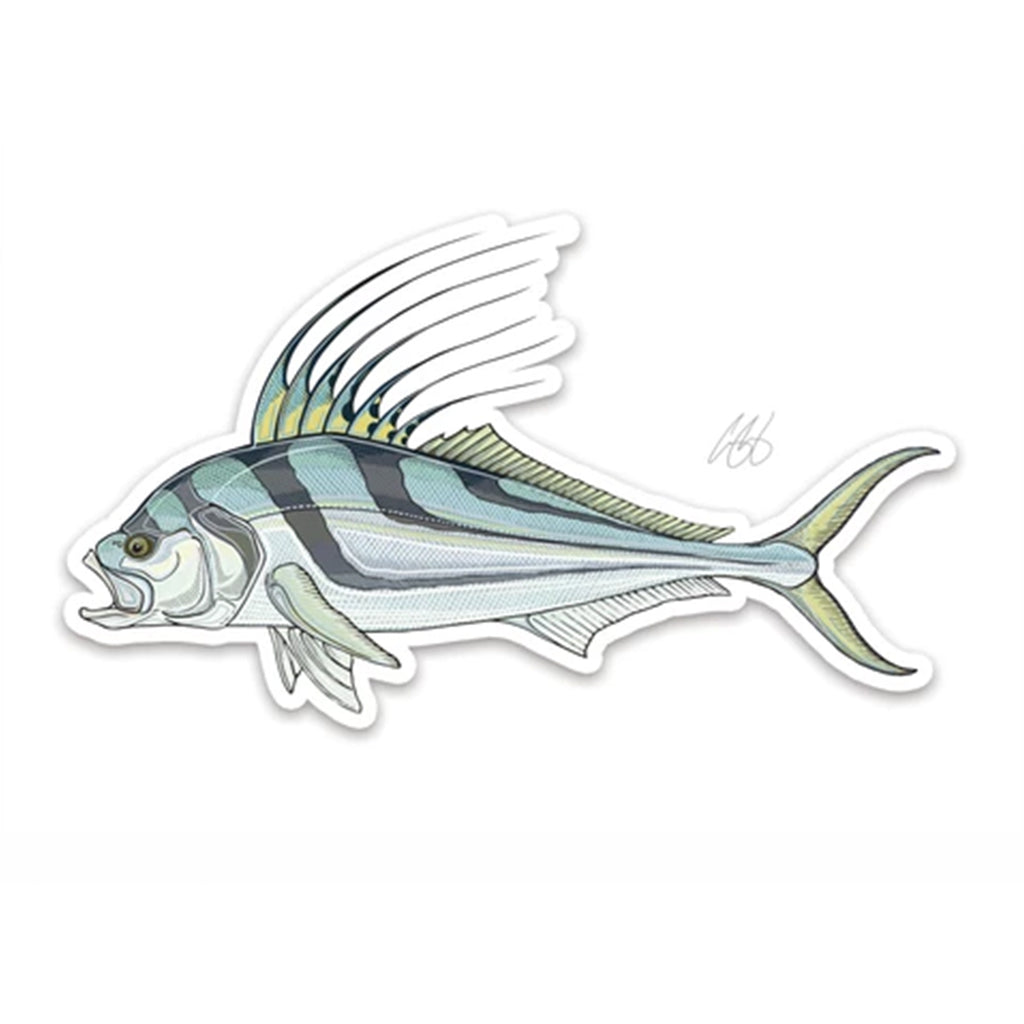 Casey Underwood Fish Decal - Salt Water